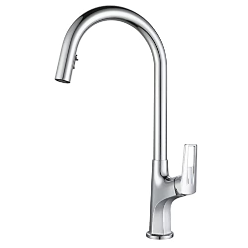 Moderne schwarze Küchenspüle aus massivem Messing, 360° ausziehbarer Sprühkopf, Doppelfunktion, Einhandmischbatterie, verstellbar, für heißes und kaltes Wasser, Küchen-Upgrade Moderne schwarze Küchenspüle aus massivem Messing, 360° ausziehbarer Sprühkopf, Doppelfunktion, Einhandmischbatterie, verstellbar, für heißes und kaltes Wasser, Küchen-Upgrade von Generisch