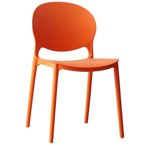 Moderne stapelbare Esszimmerstühle mit gebogener Rückenlehne und rutschfesten Fußpolstern Set mit 4 stilvollen Barstühlen für die Küche, maximale Traglast 150 kg, armlose Akzentstühle für den Moderne stapelbare Esszimmerstühle mit gebogener Rückenlehne und rutschfesten Fußpolstern Set mit 4 stilvollen Barstühlen für die Küche, maximale Traglast 150 kg, armlose Akzentstühle für den von Generisch
