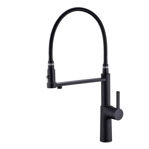 Moderne verchromte Küchenspüle Wasserhahn – Warm- und Kaltwasser-Mischbatterie mit Doppelauslauf – Deckmontiertes schlankes Design für Küchenaufwertung und Effizienz Moderne verchromte Küchenspüle Wasserhahn – Warm- und Kaltwasser-Mischbatterie mit Doppelauslauf – Deckmontiertes schlankes Design für Küchenaufwertung und Effizienz von Generisch