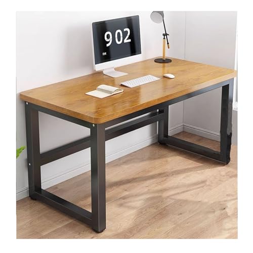 Moderner, einfacher Computertisch – stabiler Metallrahmen, ideal für Heimbüro, Arbeitszimmer, Schreiben, grundlegende Arbeitsstation Moderner, einfacher Computertisch – stabiler Metallrahmen, ideal für Heimbüro, Arbeitszimmer, Schreiben, grundlegende Arbeitsstation von Generisch