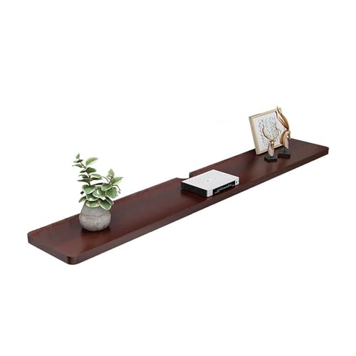 Moderner, schwebender TV-Ständer aus Holz, Wandregal mit Ablagefläche für Wohnzimmer, Schlafzimmer von Generisch