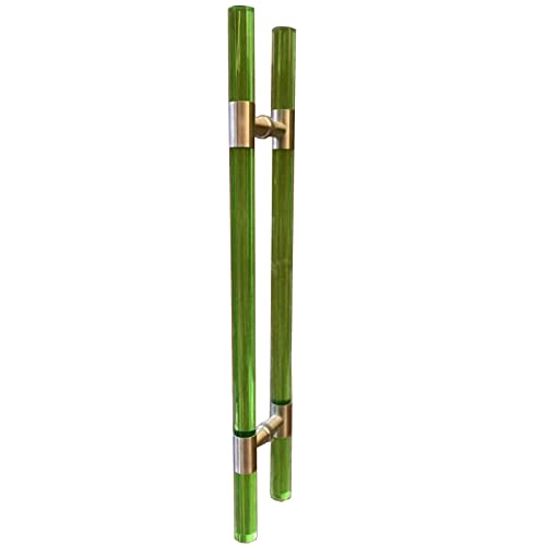 Moderner Acryl-Scheunentürgriff 61 bis 150 cm, verstellbarer Push-Pull-Einstiegsgriff für französische Türen, doppelseitig, H-Form, Duschglastürgriff mit Schrauben Moderner Acryl-Scheunentürgriff 61 bis 150 cm, verstellbarer Push-Pull-Einstiegsgriff für französische Türen, doppelseitig, H-Form, Duschglastürgriff mit Schrauben von Generisch