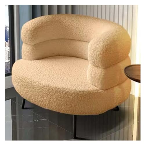 Moderner Akzentstuhl, bequemes Sofa mit gebogenem Design, Rückenlehne für Wohnzimmer, Schlafzimmer, Salon und Büro Moderner Akzentstuhl, bequemes Sofa mit gebogenem Design, Rückenlehne für Wohnzimmer, Schlafzimmer, Salon und Büro von Generisch