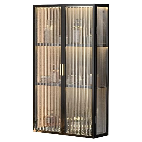 Moderner Badezimmerschrank zur Wandmontage mit Türen, ideal für Badezimmer oder Garagenaufbewahrung von Generisch