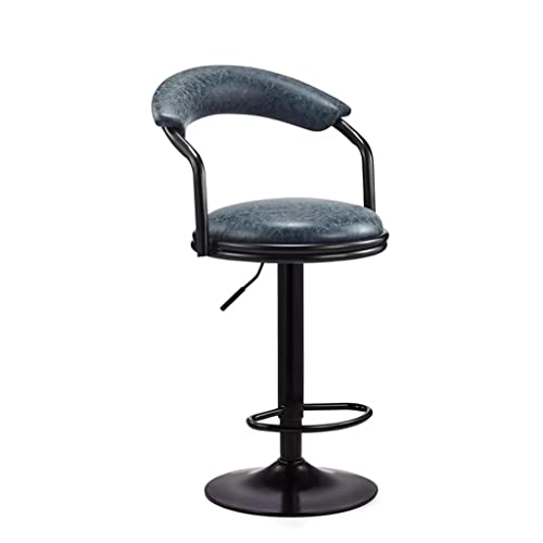 Moderner Barhocker, nordisches Design, verstellbare Höhe, Drehfunktion, Esszimmer- und Küchenstuhl mit Rückenlehne, ideal für Wohnräume zu Hause Moderner Barhocker, nordisches Design, verstellbare Höhe, Drehfunktion, Esszimmer- und Küchenstuhl mit Rückenlehne, ideal für Wohnräume zu Hause von Generisch