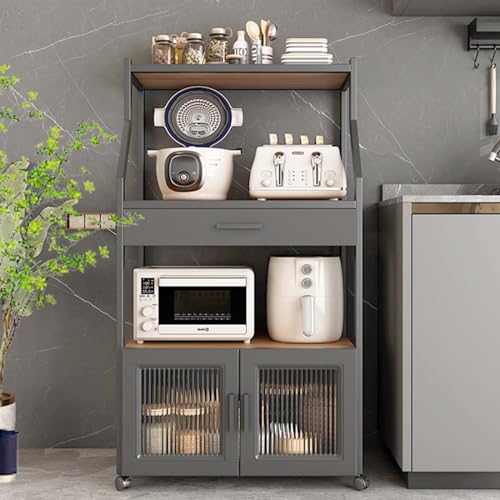Moderner Barschrank für Küche und Wohnzimmer, stilvolle Kaffeebar-Station und Sideboard, platzsparende Aufbewahrungslösung von Generisch