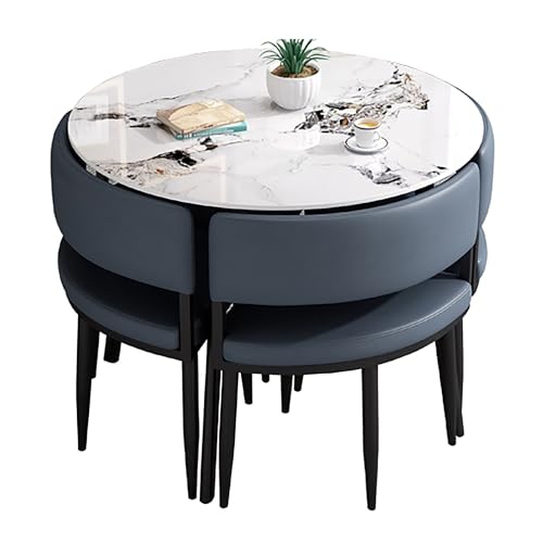 Moderner Besprechungstisch Küchenmöbel Esszimmer Quadratisch/Rund Set 5 Stück Esstisch Stühle Kleine Räume Moderner Besprechungstisch Küchenmöbel Esszimmer Quadratisch/Rund Set 5 Stück Esstisch Stühle Kleine Räume von Generisch