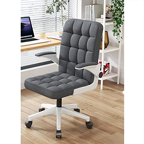 Moderner Bürostuhl mit Rollen, höhenverstellbar, drehbares Design, hochklappbare Armlehnen, ergonomischer Komfort für Zuhause oder Arbeit Moderner Bürostuhl mit Rollen, höhenverstellbar, drehbares Design, hochklappbare Armlehnen, ergonomischer Komfort für Zuhause oder Arbeit von Generisch