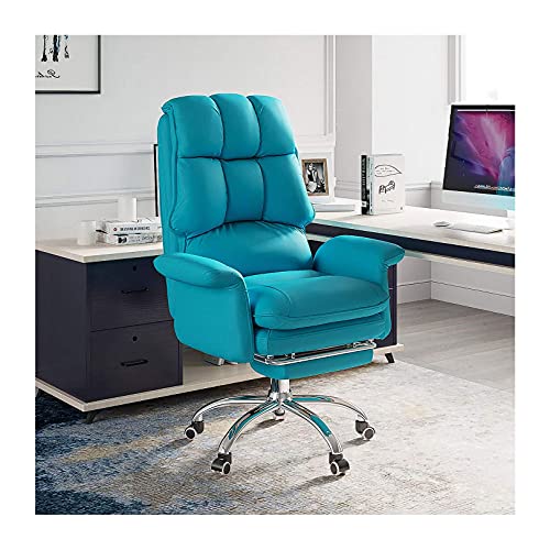 Moderner Chefsessel mit hoher Rückenlehne, PU-Leder, bequeme Fußstütze, ergonomische Unterstützung für Zuhause und Büro Moderner Chefsessel mit hoher Rückenlehne, PU-Leder, bequeme Fußstütze, ergonomische Unterstützung für Zuhause und Büro von Generisch