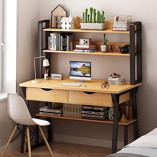 Moderner Computer-Arbeitsplatz mit oberen Ablagen für Home Office und Arbeitszimmer (100) von Generisch