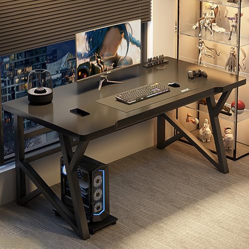Moderner Computertisch, geräumiger Büroarbeitsplatz für Home Office, Wohnzimmer, Schlafzimmer von Generisch