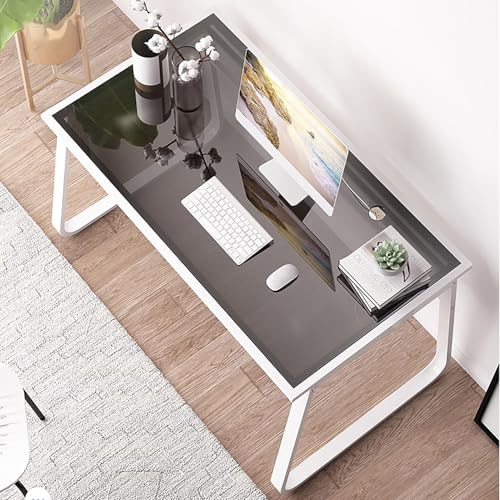 Moderner Computertisch aus Massivholz im Industrie-Stil, Heimbüro, Schreibtisch mit Metallrahmen, für Gaming und Studium, 100,3 x 61 cm, ideal für Schlafzimmer und Wohnzimmer Moderner Computertisch aus Massivholz im Industrie-Stil, Heimbüro, Schreibtisch mit Metallrahmen, für Gaming und Studium, 100,3 x 61 cm, ideal für Schlafzimmer und Wohnzimmer von Generisch