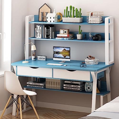 Moderner Computertisch mit oberen Ablagen für Home Office und Arbeitsplatz, Studium und Schreiben mit Stil von Generisch