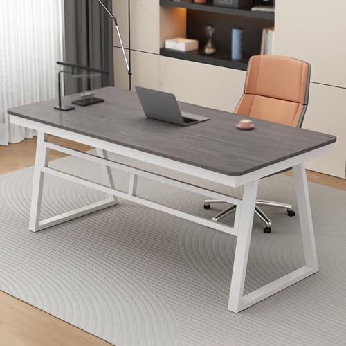 Moderner Computertisch mit stabilem Metallrahmen und Holzplatte, perfekt für Heimbüro, Arbeitszimmer und Gaming Moderner Computertisch mit stabilem Metallrahmen und Holzplatte, perfekt für Heimbüro, Arbeitszimmer und Gaming von Generisch