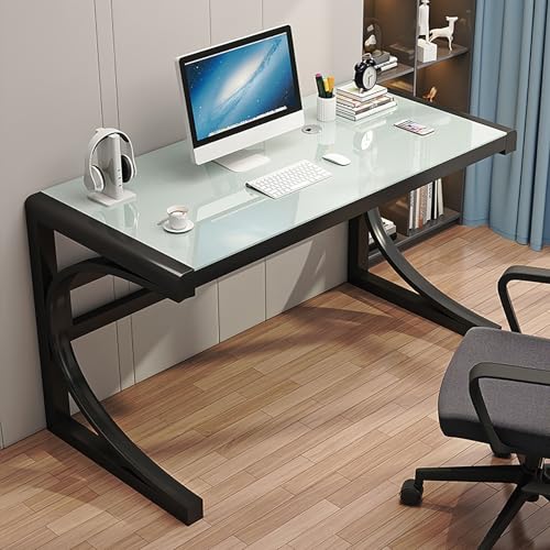 Moderner Computertisch – stabiles Holz- und Metall-Design für Heimbüro, Studium und Gaming – erhöht Produktivität und Komfort von Generisch