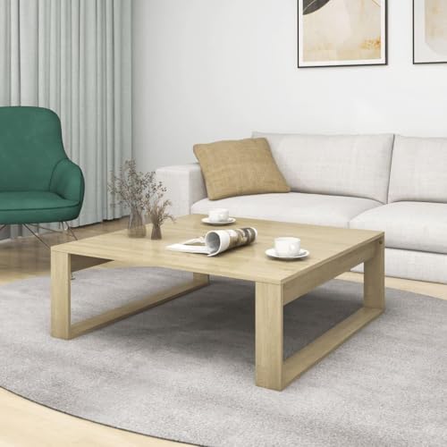 Moderner Couchtisch, Mid-Century Design Offener Rahmen für Wohnzimmer, platzsparendes Sofa Beistelltisch oder Beistelltisch von Generisch
