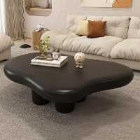 Moderner Couchtisch aus Holz mit runden Kanten und 4 Beinen – niedlicher unregelmäßiger Teetisch für den Innenbereich für Wohnzimmer und Schlafzimmer – Wolken-Kaffeetisch Moderner Couchtisch aus Holz mit runden Kanten und 4 Beinen – niedlicher unregelmäßiger Teetisch für den Innenbereich für Wohnzimmer und Schlafzimmer – Wolken-Kaffeetisch von Generisch