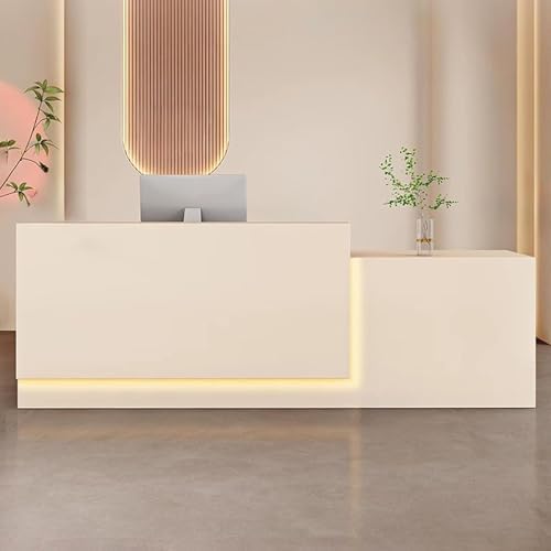 Moderner Empfangstisch mit Schublade und Tastaturablage, stilvolle Büromöbel für Einzelhandel, modernes Design, funktionale Arbeitsplatzlösung Moderner Empfangstisch mit Schublade und Tastaturablage, stilvolle Büromöbel für Einzelhandel, modernes Design, funktionale Arbeitsplatzlösung von Generisch