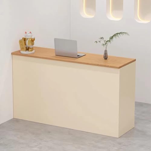 Moderner Empfangstisch mit abschließbaren Schubladen für Salon, Restaurant oder Büro, schlankes und funktionales Design von Generisch