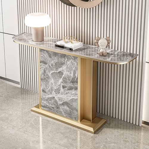 Moderner Flurtisch mit Stauraum, Eingangskonsole, Sofa, Schreibtisch, Marmor-Design für Wohnzimmer, Flur, Bürodekoration und Organisation Moderner Flurtisch mit Stauraum, Eingangskonsole, Sofa, Schreibtisch, Marmor-Design für Wohnzimmer, Flur, Bürodekoration und Organisation von Generisch