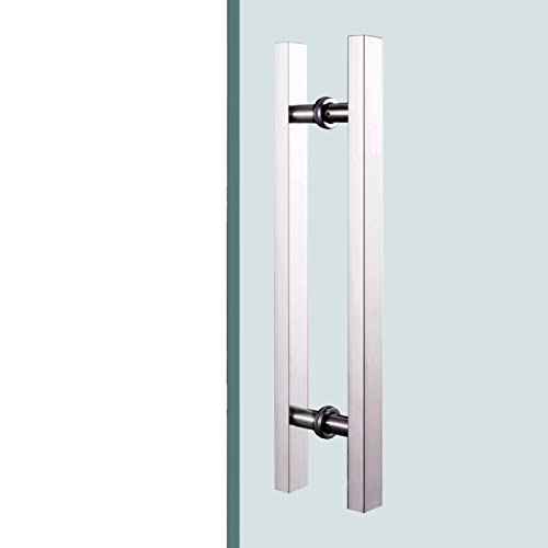 Moderner Glastürgriff mit robustem Scheunen-Design, 60 cm, Push-Pullgriff für Büro, Geschäft und Eingang Moderner Glastürgriff mit robustem Scheunen-Design, 60 cm, Push-Pullgriff für Büro, Geschäft und Eingang von Generisch