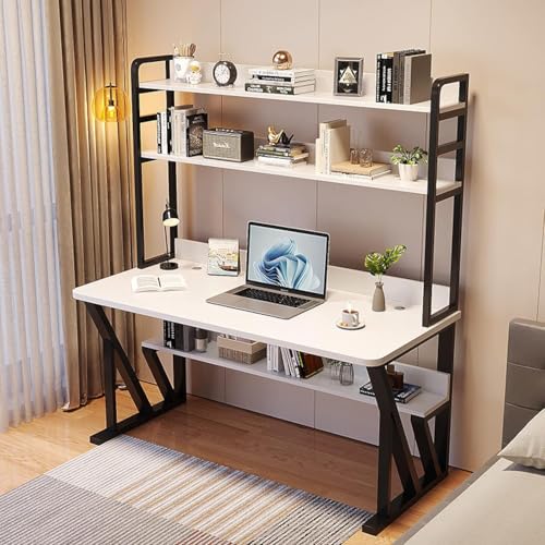 Moderner Home-Office-Schreibtisch – Computertisch mit Ablagefächern und Ablage für den Arbeitsplatz – funktionaler und stilvoller persönlicher Studiertisch für Studenten Moderner Home-Office-Schreibtisch – Computertisch mit Ablagefächern und Ablage für den Arbeitsplatz – funktionaler und stilvoller persönlicher Studiertisch für Studenten von Generisch