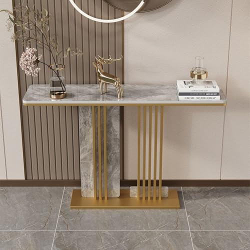 Moderner Konsolentisch mit geometrischen Metallbeinen für Wohnzimmer und Eingangsbereich von Generisch