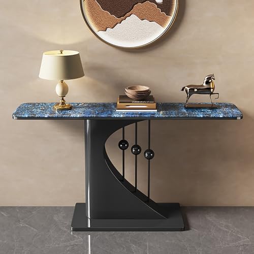 Moderner Konsolentisch mit mikrokristalliner Steinplatte und Edelstahl-Beinen, elegante Eingangslösung für Flur und Wohnzimmer Moderner Konsolentisch mit mikrokristalliner Steinplatte und Edelstahl-Beinen, elegante Eingangslösung für Flur und Wohnzimmer von Generisch