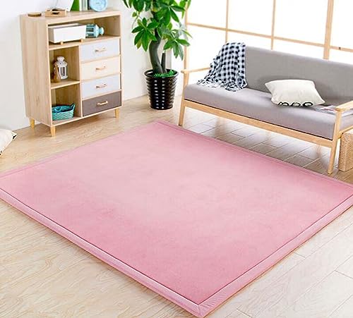 Moderner Korallen-Fleece-Teppich für Wohnzimmer und Kinderzimmer, waschbar, rutschfest, weiche Matte für Kinder, 2 cm dick, Teppich für Schlafzimmer, 80 x 120 cm, weiche Bodendekoration Moderner Korallen-Fleece-Teppich für Wohnzimmer und Kinderzimmer, waschbar, rutschfest, weiche Matte für Kinder, 2 cm dick, Teppich für Schlafzimmer, 80 x 120 cm, weiche Bodendekoration von Generisch