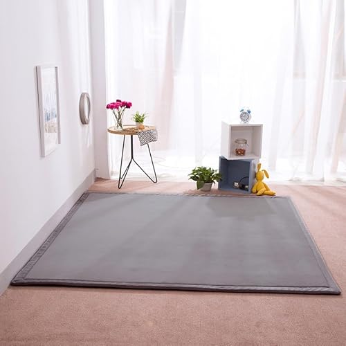 Moderner Korallen-Fleece-Teppich für Wohnzimmer und Kinderzimmer, waschbar, weich, rutschfest, 2 cm dick, 200 x 200 cm, perfekte Heimdekoration für Jungen und Mädchen Moderner Korallen-Fleece-Teppich für Wohnzimmer und Kinderzimmer, waschbar, weich, rutschfest, 2 cm dick, 200 x 200 cm, perfekte Heimdekoration für Jungen und Mädchen von Generisch