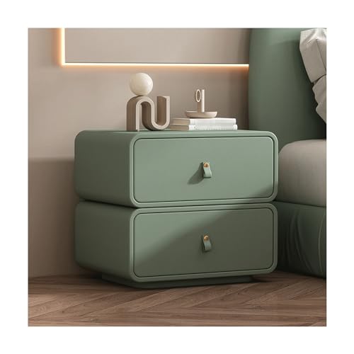 Moderner Nachttisch mit 2 Massivholzschubladen – Moderner Nachttisch in Creme mit Mikrofaser-Leder-Umwicklung – Stilvolle Schlafzimmer-Kommode mit Schubladen Moderner Nachttisch mit 2 Massivholzschubladen – Moderner Nachttisch in Creme mit Mikrofaser-Leder-Umwicklung – Stilvolle Schlafzimmer-Kommode mit Schubladen von Generisch