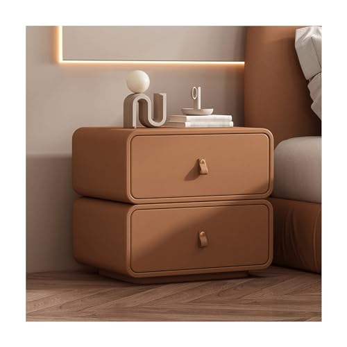 Moderner Nachttisch mit 2 Massivholzschubladen – Moderner Nachttisch in Creme mit Mikrofaser-Leder-Umwicklung – Stilvolle Schlafzimmer-Kommode mit Schubladen Moderner Nachttisch mit 2 Massivholzschubladen – Moderner Nachttisch in Creme mit Mikrofaser-Leder-Umwicklung – Stilvolle Schlafzimmer-Kommode mit Schubladen von Generisch