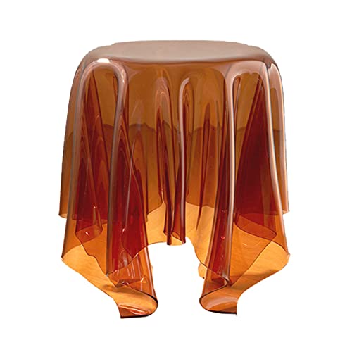 Moderner Orange Acryl Wasserfall Couchtisch - Runder Gartentisch mit Zeitschriftenständer für kleine Räume in Wohnzimmer & Büro Stilvolles & funktionales Design Moderner Orange Acryl Wasserfall Couchtisch - Runder Gartentisch mit Zeitschriftenständer für kleine Räume in Wohnzimmer & Büro Stilvolles & funktionales Design von Generisch