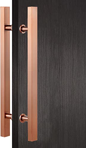 Moderner Push-Pull-Türgriff, quadratisch, H-förmig, Scheunentorgriff für Schiebetüren, extra Langer Haltegriff für Tore, doppelseitig, Speisekammer, Dusche, französisches Scheunent Moderner Push-Pull-Türgriff, quadratisch, H-förmig, Scheunentorgriff für Schiebetüren, extra Langer Haltegriff für Tore, doppelseitig, Speisekammer, Dusche, französisches Scheunent von Generisch