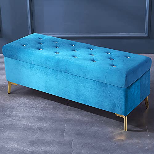 Moderner Samt-Fußstützen-Hocker, luxuriöses Kristallknopf-Polster-Design für Wohnzimmer, Schlafzimmer, Eingangsbereich, Flur Moderner Samt-Fußstützen-Hocker, luxuriöses Kristallknopf-Polster-Design für Wohnzimmer, Schlafzimmer, Eingangsbereich, Flur von Generisch