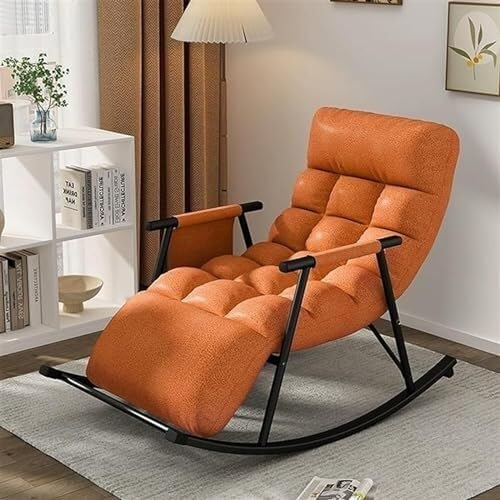 Moderner Schaukelstuhl - Verstellbare Liege mit atmungsaktivem Stoff für bequeme Entspannung in Wohnzimmer & Garten Moderner Schaukelstuhl - Verstellbare Liege mit atmungsaktivem Stoff für bequeme Entspannung in Wohnzimmer & Garten von Generisch