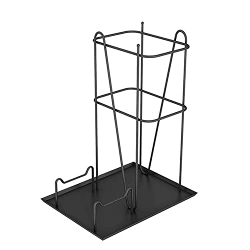 Moderner Schirmständer aus Metall - Stilvolle Aufbewahrungslösung für Büro Eingangsbereich Flur - Schwarzer Schirmhalter Funktionale Wohnkultur Platzsparendes Design von Generisch