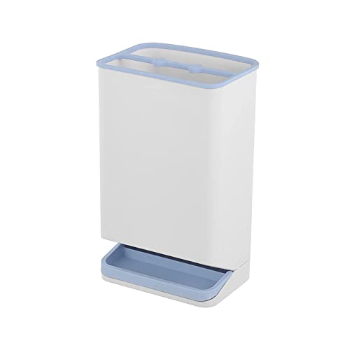 Moderner Schirmständer mit Wasserwanne - Stilvolle platzsparende Halterung für den Innenbereich, Flur, Eingang oder Wohnzimmer - Gehstock & Stockaufbewahrung - Robustes Kunststoffdesign (A001) von Generisch