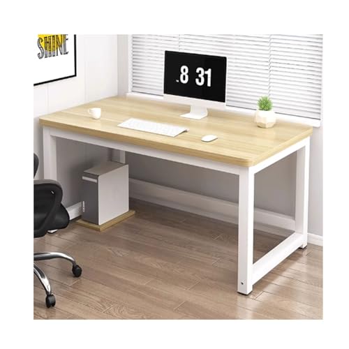 Moderner Schreibtisch aus Walnussholz, abgerundete Ecken, Design für Zuhause und Büro, ideales Arbeitszimmer und Arbeitsplatz von Generisch