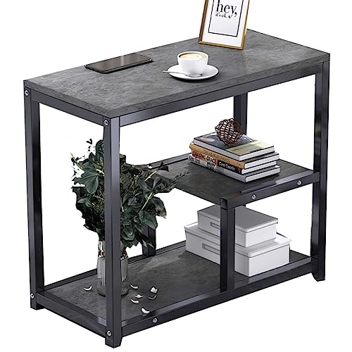 Moderner Sofatisch mit Regalen, Eingangstisch, kleine Räume, Beistelltisch mit Metallrahmen, schmaler Flur, Schreibtisch, Aufbewahrung, Akzenttisch für Wohnzimmer, Schlafzimmer, Eingangsbereich Moderner Sofatisch mit Regalen, Eingangstisch, kleine Räume, Beistelltisch mit Metallrahmen, schmaler Flur, Schreibtisch, Aufbewahrung, Akzenttisch für Wohnzimmer, Schlafzimmer, Eingangsbereich von Generisch