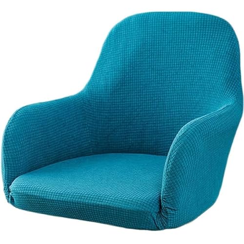 Moderner Stretch-Stuhlbezug mit gebogener Rückenlehne, stilvolle bogenförmige Küchenstuhl-Abdeckung für Barhocker und Thekenhocker, Stuhlschutz mit Rückenlehnenstütze von Generisch
