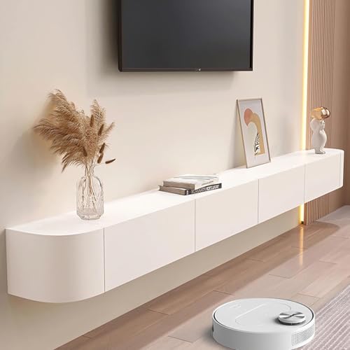 Moderner TV-Schrank, Lowboard mit Steinplatte, 140 cm, stilvolles weißes Unterhaltungszentrum für Wohnzimmer und Schlafzimmer, schlankes Design, Aufbewahrungseinheit Moderner TV-Schrank, Lowboard mit Steinplatte, 140 cm, stilvolles weißes Unterhaltungszentrum für Wohnzimmer und Schlafzimmer, schlankes Design, Aufbewahrungseinheit von Generisch