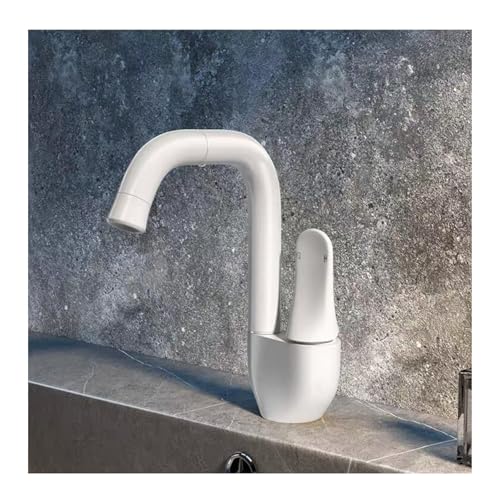 Moderner Waschbeckenarmatur aus Messing, Einhandgriff, 360° schwenkbarer Auslauf, 1 Loch, Waschtischarmatur, modernes Design für einfache Handhabung und stilvolle Waschbeckenarmatur Moderner Waschbeckenarmatur aus Messing, Einhandgriff, 360° schwenkbarer Auslauf, 1 Loch, Waschtischarmatur, modernes Design für einfache Handhabung und stilvolle Waschbeckenarmatur von Generisch