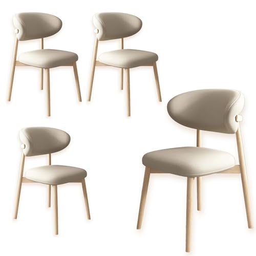 Moderner ergonomischer Esszimmerstuhl 2er 4er 6er Set - Weiches, bequemes Design mit Holzbeinen - Stilvolle Khaki Stühle für Küche, Esszimmer oder Restaurant Moderner ergonomischer Esszimmerstuhl 2er 4er 6er Set - Weiches, bequemes Design mit Holzbeinen - Stilvolle Khaki Stühle für Küche, Esszimmer oder Restaurant von Generisch