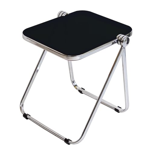 Moderner gelber Acryl-Klapptisch – vielseitige faltbare Möbel für Wohnzimmer, Schlafzimmer, Küche – stilvoller kleiner Schreibtisch & Serviertisch von Generisch