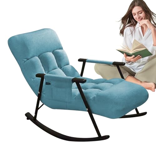 Moderner gepolsterter Liegestuhl – bequemer Loungesessel für Schlafzimmer & Wohnzimmer | Indoor/Outdoor Glider mit Kopfstützenkissen | Stilvoller Liegestuhl Moderner gepolsterter Liegestuhl – bequemer Loungesessel für Schlafzimmer & Wohnzimmer | Indoor/Outdoor Glider mit Kopfstützenkissen | Stilvoller Liegestuhl von Generisch
