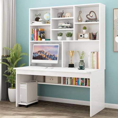 Moderner kompakter Computertisch mit Stall und Bücherregal – Stilvoller Schreibtisch für Arbeitsstationen im Homeoffice, platzsparendes Design, ideal für Remote-Arbeiten Moderner kompakter Computertisch mit Stall und Bücherregal – Stilvoller Schreibtisch für Arbeitsstationen im Homeoffice, platzsparendes Design, ideal für Remote-Arbeiten von Generisch