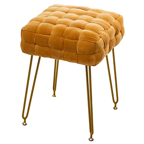 Moderner minimalistischer quadratischer gewebter Ottomanhocker für Schlafzimmer, Kommode, Stuhl, Orange, 38 x 38 x 43 cm, Heimdekoration Moderner minimalistischer quadratischer gewebter Ottomanhocker für Schlafzimmer, Kommode, Stuhl, Orange, 38 x 38 x 43 cm, Heimdekoration von Generisch
