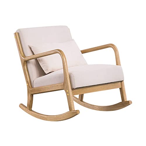 Moderner nordischer Schaukelstuhl für Erwachsene, bequemer Lazy Loungesessel für Balkon, Wohnzimmer oder kleine Wohnung, stilvolles und funktionales Möbelstück zur Entspannung Moderner nordischer Schaukelstuhl für Erwachsene, bequemer Lazy Loungesessel für Balkon, Wohnzimmer oder kleine Wohnung, stilvolles und funktionales Möbelstück zur Entspannung von Generisch