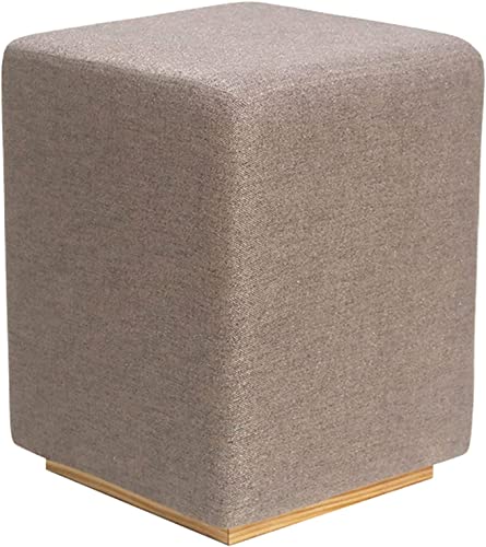 Moderner quadratischer Fußhocker mit gepolstertem Schaumstoffsitz für Schminktisch oder Fußstütze Moderner quadratischer Fußhocker mit gepolstertem Schaumstoffsitz für Schminktisch oder Fußstütze von Generisch
